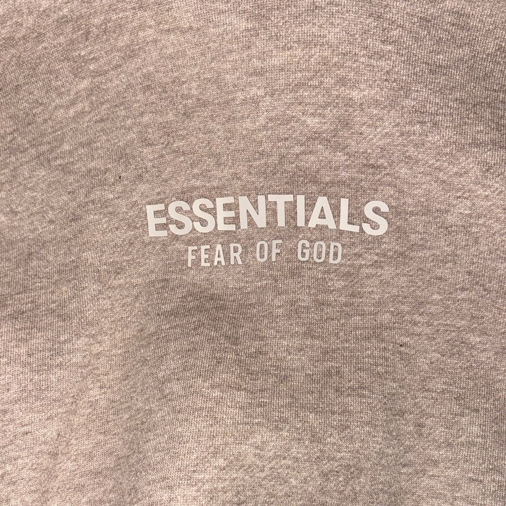 Essentials Heather Gray Pullover - image 3